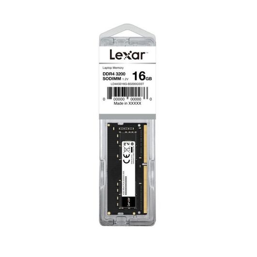 Модуль оперативной памяти Lexar DDR4 16GB 3200MHz SO-DIMM (для ноутбуков), фото 3