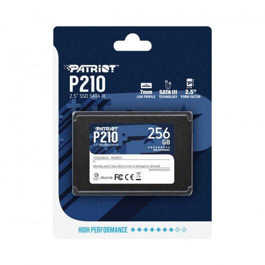 SSD накопитель 2.5" 256GB Patriot Memory SATA III, фото 3