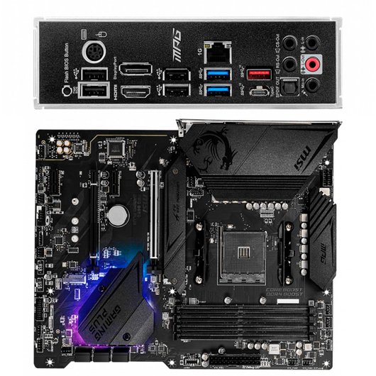 Материнская плата MSI MPG B550 GAMING PLUS DDR4 (AM4, ATX), фото 2