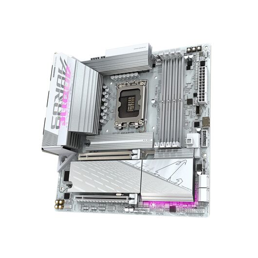 Материнская плата Gigabyte B860M AORUS ELITE WIFI6E ICE DDR5 (LGA1851, Micro-ATX), фото 2