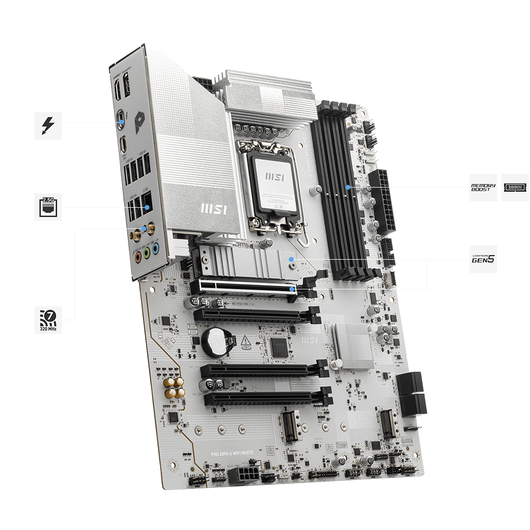 Материнская плата MSI PRO Z890-S WIFI PZ DDR5 (LGA1851, ATX), фото 3