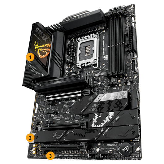 Материнская плата ASUS ROG STRIX Z890-H GAMING WIFI DDR5 (LGA1851, ATX), фото 1