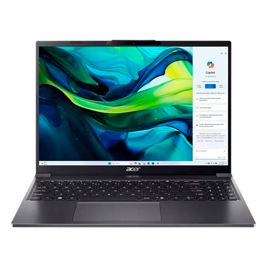 Ноутбук ACER ASPIRE GO 15 AG15-51P-510U I5-1334U 8GB/256GB 15,3 IPS STEEL GRAY, фото 9