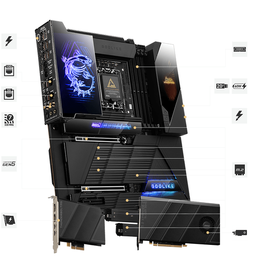Материнская плата MSI MEG Z890 GOODLIKE DDR5 (LGA1851, E-ATX), фото 2