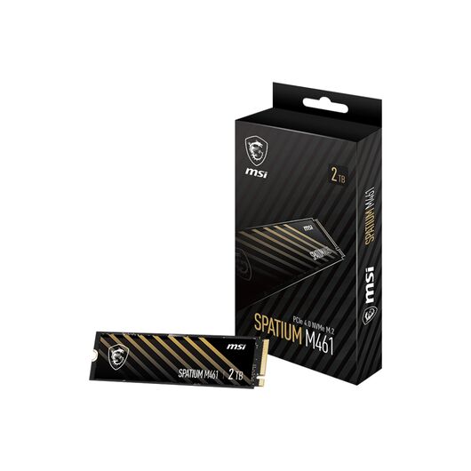 SSD накопитель M.2 NVMe 2000GB (2TB) MSI SPATIUM M461 PCIe 4.0 x4 (S78-440Q550-P83), фото 3