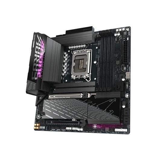 Материнская плата Gigabyte B860M AORUS ELITE WIFI6E DDR5 (LGA1851, Micro-ATX), фото 1