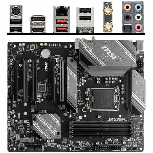 Материнская плата MSI B760 GAMING PLUS WIFI DDR5 (LGA1700, ATX), фото 3