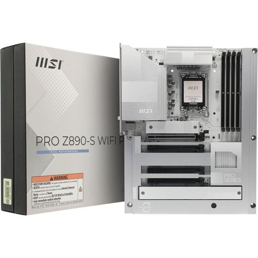 Материнская плата MSI PRO Z890-S WIFI PZ DDR5 (LGA1851, ATX), фото 1