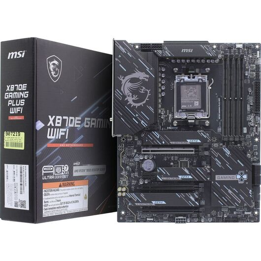 Материнская плата MSI X870E GAMING PLUS WIFI DDR5 (AM5, ATX), фото 2
