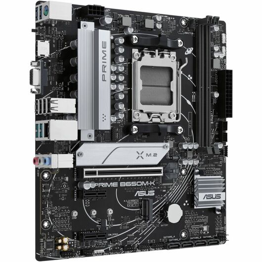 Материнская плата ASUS PRIME B650M-K DDR5 (Socket AM5, mATX), фото 1