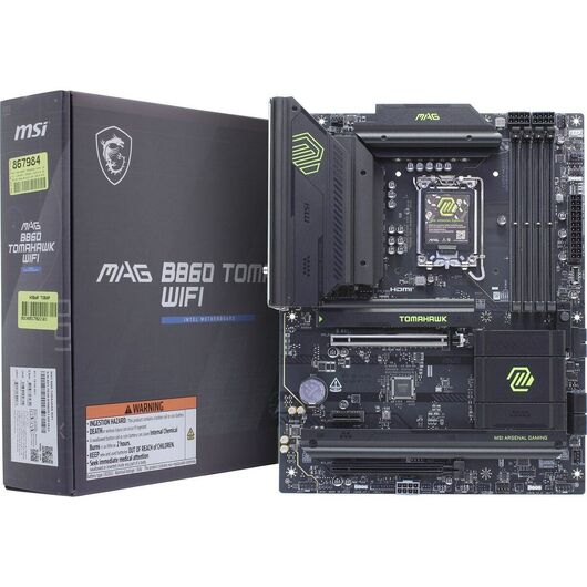 Материнская плата MSI MAG B860 TOMAHAWK WIFI DDR5 (LGA1851, ATX), фото 3