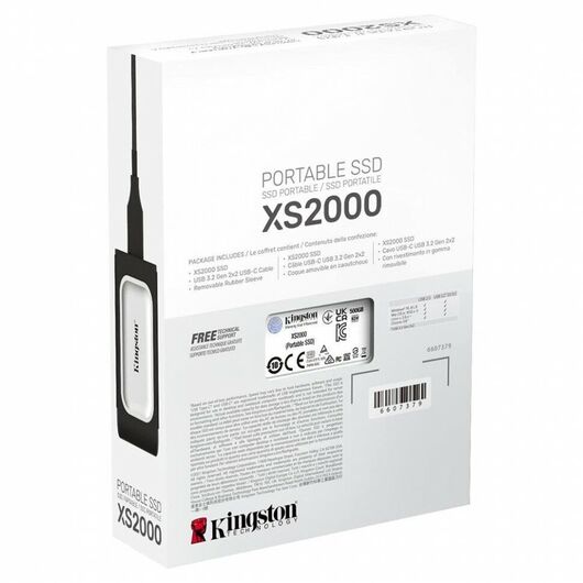 Внешний SSD накопитель Kingston XS2000 2TB USB 3.2 Gen 2x2 Type-C Portable (SXS2000/2000G), фото 10
