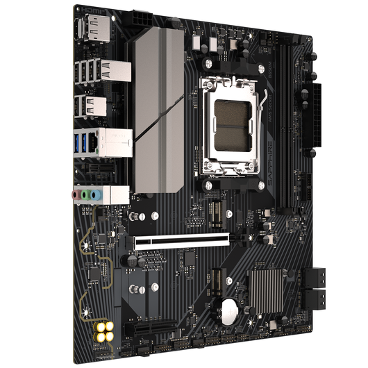 Материнская плата SAPPHIRE B650M-E DDR5 (Socket AM5, Micro-ATX), фото 1