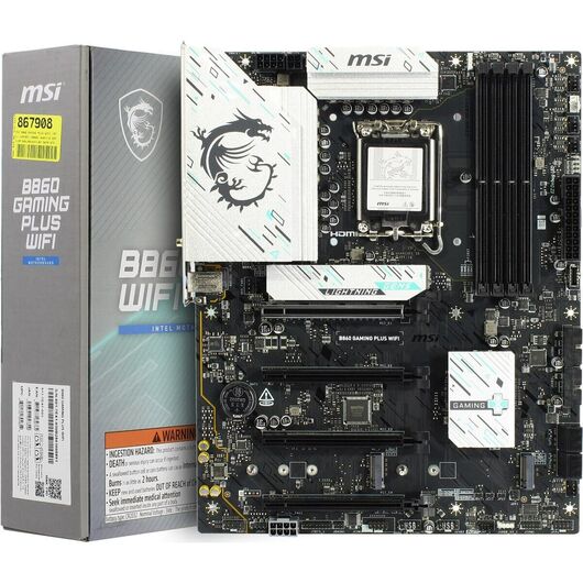 Материнская плата MSI B860 GAMING PLUS WIFI DDR5 (LGA1851, ATX), фото 10