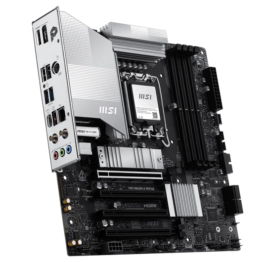 Материнская плата MSI PRO B860M-A WIFI (LGA1851, Micro-ATX), фото 10
