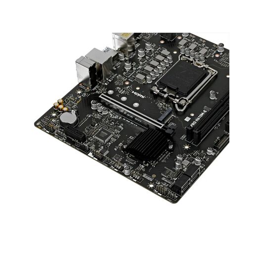 Материнская плата MSI PRO H610M-E DDR5 (LGA1700, Micro-ATX), фото 2