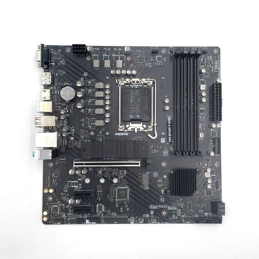 Материнская плата MSI PRO B760M-P DDR4 (LGA1700, Micro-ATX), фото 4