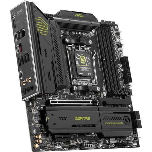 Материнская плата MSI MAG B850M MORTAR WIFI DDR5 (AM5, Micro-ATX), фото 2