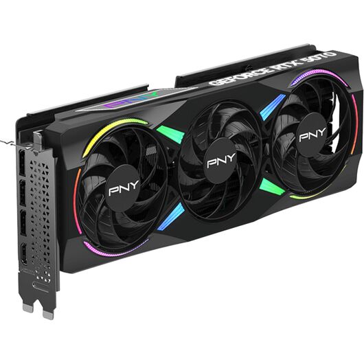 Видеокарта PNY GeForce RTX 5070 XLR8 Gaming EPIC-X RGB OC 12GB GDDR7 (VCG507012TFXXPB1-O), фото 2