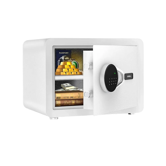 Сейф 25*35*25см Deli ET541 White, фото 1