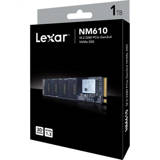M2 nvme 1Tb Lexar NM610, фото 1