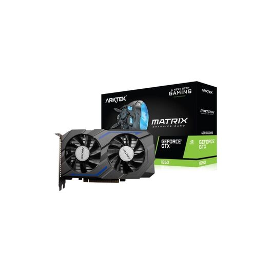 Видеокарта Arktek NVIDIA GeForce GTX 1650 4GB GDDR6 128-bit, фото 1