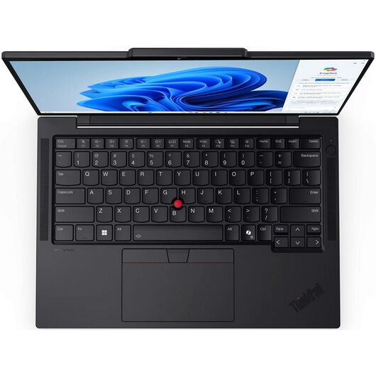 Ноутбук Lenovo ThinkPad T14s G5 (Intel Core Ultra 7-155U / DDR5 16GB / SSD 512GB / 14" WUXGA IPS / Integrated Intel® Graphics / Backlit / NoOS / RU) Black (21LS008BFW), фото 2