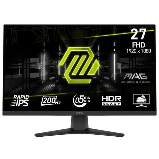 Игровой монитор 27" MSI MAG 272F Rapid IPS Full HD (1920x1080) 200Hz 0.5ms HDMI DisplayPort Black (9S6-3CE51T-007), фото 1