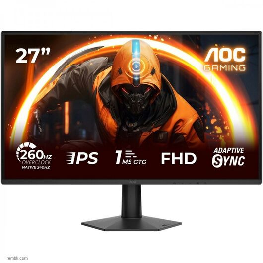 Игровой монитор 24.5" AOC Gaming 25G50Z IPS Full HD (1920x1080) 260Hz 0.3ms HDMI DisplayPort Black, фото 1