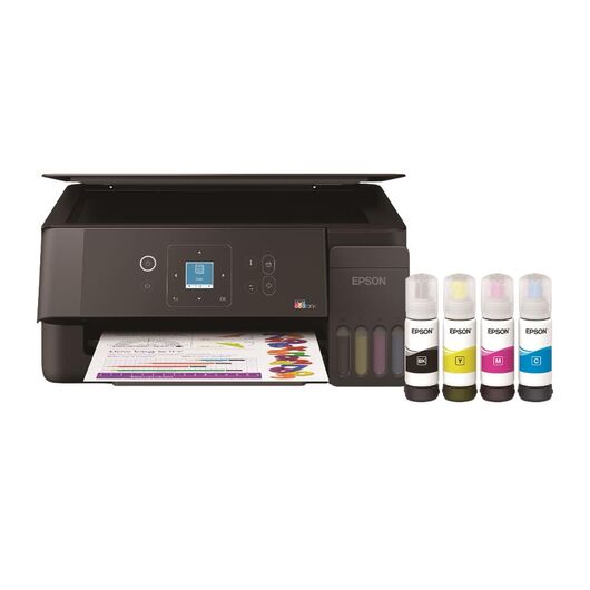 МФУ Epson EcoTank L3260 (L3360) (A4 / 33 стр/мин / струйное МФУ / CНПЧ / 5760x1440 dpi / 4 краски / USB 2.0 / Wi-Fi) (сервис, с гарантией), фото 1