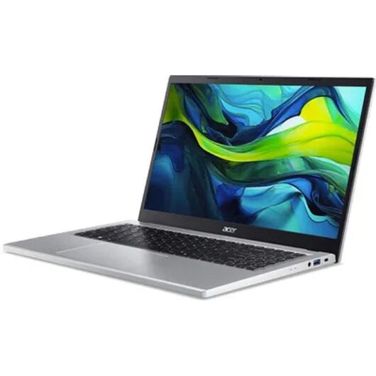 Ноутбук Acer Aspire Go 15 (Intel Core i3-N305 / DDR5 8GB / UFS 128GB / 15.6" FHD / Intel UHD Graphics / Win11 / RU) Steel Gray (NX.JJLAA.001), фото 1