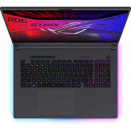 Ноутбук ASUS ROG Strix G18 (Intel Core i9-14900HX / DDR5 16GB / SSD 1TB / 18" WQXGA 240Hz / NVIDIA GeForce RTX 5060 8GB / Backlit / NoOS / RU) Eclipse Gray (90NR0LE1-M002C0 / G815JMR), фото 2