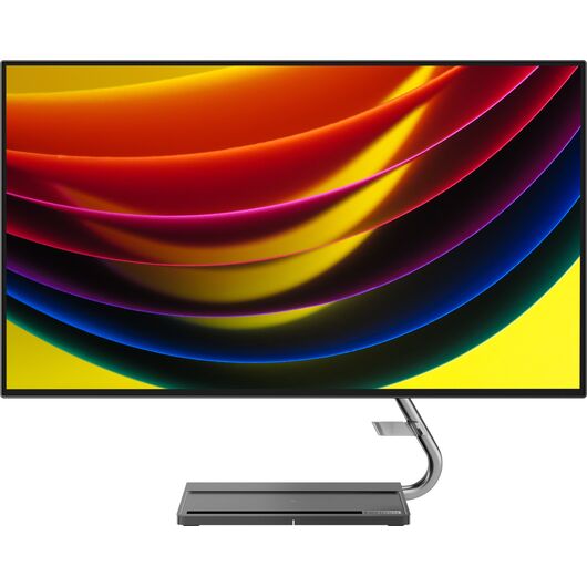 Профессиональный монитор 27" Lenovo Qreator 27 IPS 4K UHD (3840x2160) 60Hz 4ms HDMI DisplayPort USB Type-C Iron Grey (66B7RAC1EU), фото 1