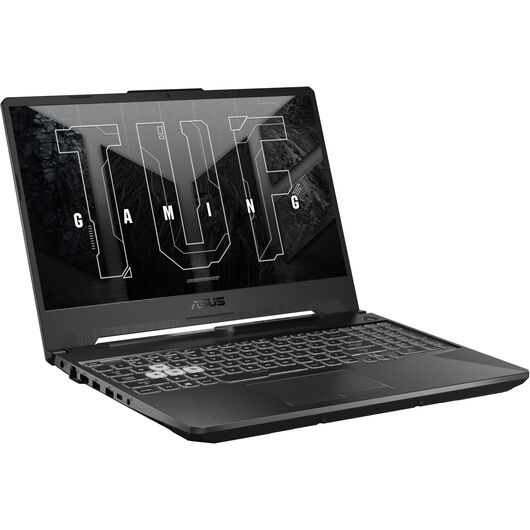 Ноутбук ASUS TUF Gaming A15 (AMD Ryzen 7-7435HS / DDR5 16GB / SSD 512GB / 15.6" FHD 144Hz / NVIDIA GeForce RTX 3050 4GB / Backlit / NoOS / RU) Black (90NR0QE7-M001A0 / FA506NCQ-HN018), фото 1