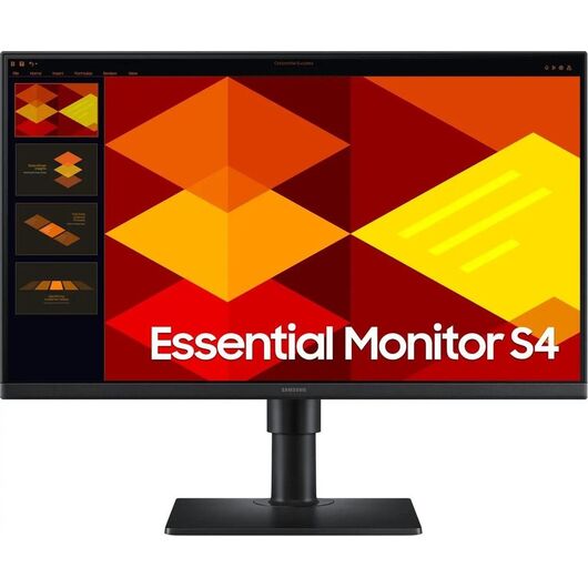 Монитор 24" Samsung S4 S40D LS24D400GAIXCI IPS Full HD (1920x1080) 100Hz 5ms HDMI DVI HAS Pivot Black, фото 1