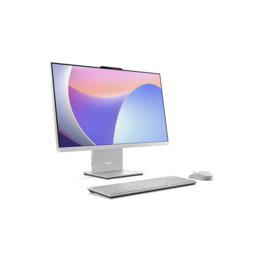 Моноблок Lenovo IdeaCentre AIO 27IRH9 (Intel Core i7-13620H / DDR5 8GB / SSD 512GB / 27" FHD / Integrated Intel UHD Graphics / wireless keyboard + mouse / NoOS / RU) Luna Grey (F0HM00UYAK), фото 1