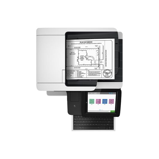 МФУ HP LaserJet Enterprise MFP M528dn <1PV64A> (A4 / 43 стр/мин / 1GB / LCD / сетевой / USB 2.0 / двусторонняя печать), фото 2