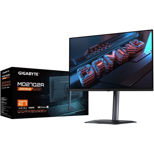 Игровой монитор 27" Gigabyte MO27Q2 (GO27Q24G EK) WOLED 2K QHD 240Hz 0.03ms HDMI DisplayPort Type-C Black, фото 2