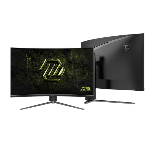Игровой изогнутый монитор 31.5" MSI MAG 325CQPF E18 Curved Rapid VA WQHD (2560x1440) 180Hz 0.5ms HDMI DisplayPort HAS Black (9S6-3DC14H-204), фото 2