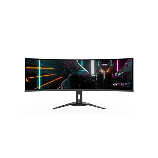 Игровой монитор 49" Aorus CO49DQ OLED DQHD (5120x1440) 144Hz 0.03ms HDMI DisplayPort Type-C USB RGB Black, фото 1