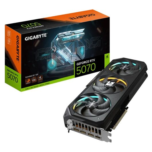 Видеокарта Gigabyte GeForce RTX 5070 GAMING OC 12GB (GV-N5070GAMING OC-12GD), фото 1