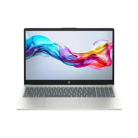 Ноутбук HP 15-fd0133wm (KT4) (Intel Core i3-N305 / DDR4 8GB / SSD 256GB / 15.6" FHD / Intel UHD Graphics / Win11H / RU) Silver (B4KT4UA), фото 1