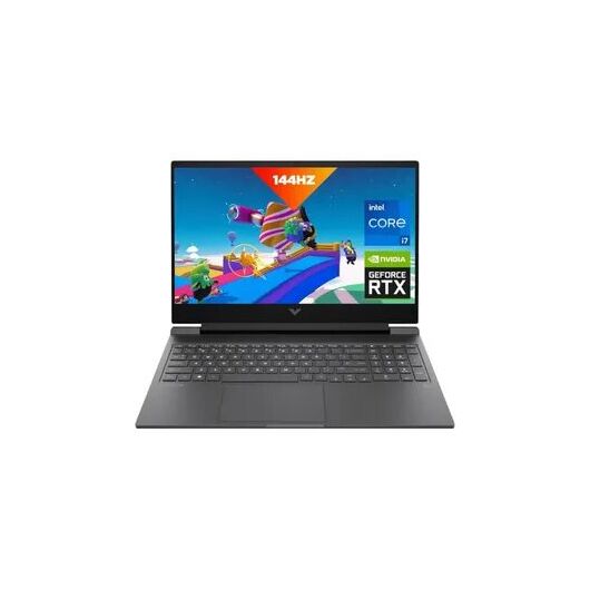 Ноутбук HP Victus 15-fa2318tx (4KH) (Intel Core i7-13620H / DDR4 16GB / SSD 512GB / 15.6" FHD 144Hz / 6GB RTX3050 / Backlit / NoOS / RU) Silver (C34KHPA), фото 1