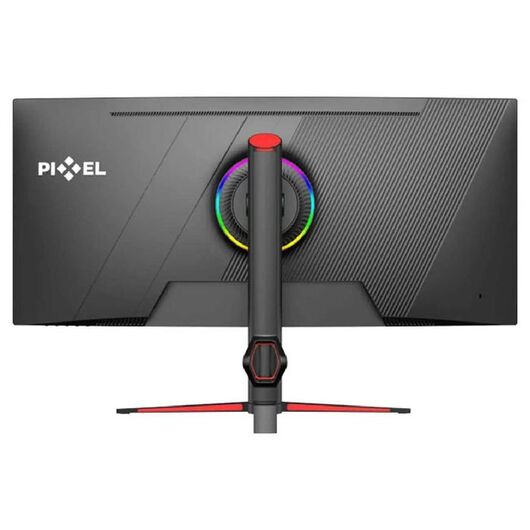 Игровой ультраширокий изогнутый монитор 34" Pixel PXG34WQC VA QHD (2560x1440) 200Hz 1ms HAS Speakers HDMI DisplayPort Black, фото 2