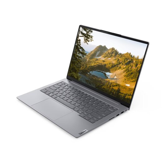 Ноутбук Lenovo ThinkBook 14 G6 (Intel Core i5-13420H / DDR5 8GB / SSD 512GB / 14" WUXGA IPS / Intel UHD Graphics / NoOS / RU) Arctic Grey (21KG00TXUE), фото 2