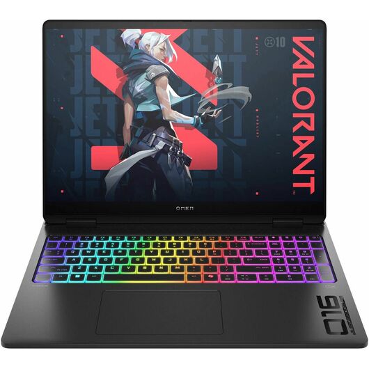 Ноутбук HP Omen MAX 16-ah0019ci (9Z2) (Intel Core Ultra 9-275HX / DDR5 64GB / SSD 2TB / 16" WQXGA IPS 240Hz / 24GB RTX5090 / RGB Backlit / FreeDOS / RU) Shadow Black (BK9Z2EA), фото 9