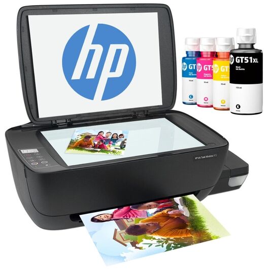 МФУ HP Ink Tank 415 Wireless AiO  (A4 / 8 стр/мин / струйное МФУ / CНПЧ / LCD / USB 2.0 / Wi-Fi), фото 2