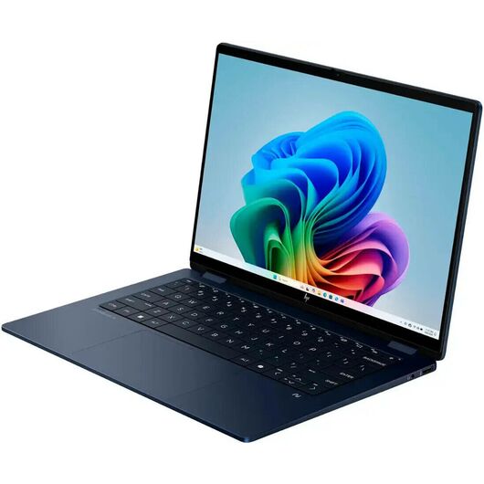Ноутбук HP OmniBook X Flip 14-fm0013dx (UJ1) (Intel Core Ultra 5-226V / DDR5 16GB / SSD 512GB / 14" WUXGA Touchscreen / Integrated Intel Arc 130V / Backlit / Win11H / Eng) Blue (B5UJ1UA), фото 3