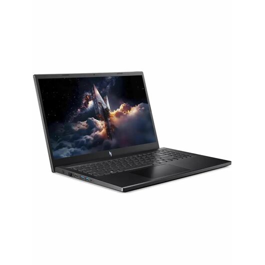 Игровой ноутбук Acer Nitro V15 (Intel Core i9-13900H / DDR4 16GB / SSD 512GB / 15.6" FHD IPS 165Hz / NVIDIA GeForce RTX 4060 8GB / Backlit / NoOS / RU) Black (NH.QZ8EM.001), фото 2