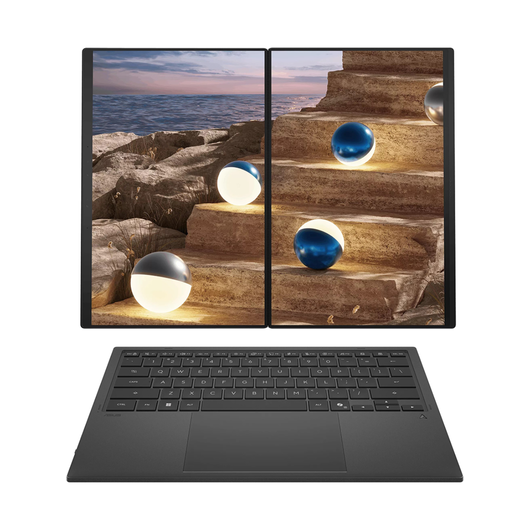 Ультрабук ASUS Zenbook Duo (Intel Core Ultra 9-386H / DDR5 32GB / SSD 1TB / 14.0" Touch OLED 144Hz / Integrated Intel Graphics / Backlit / Win11 Home / RU) Moher Gray (90NB16V1), фото 2